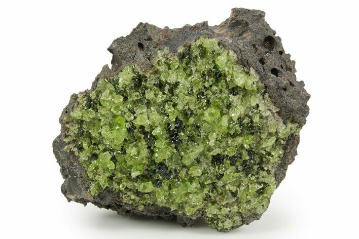 Peridot Crystals in Basalt - Arizona #368574